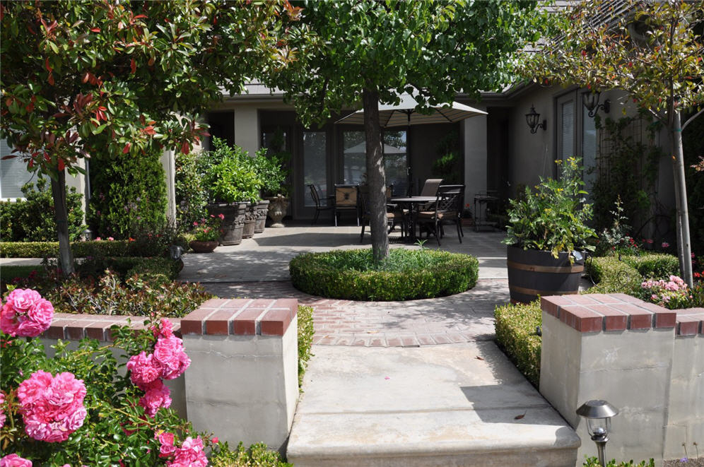 Inviting Courtyard