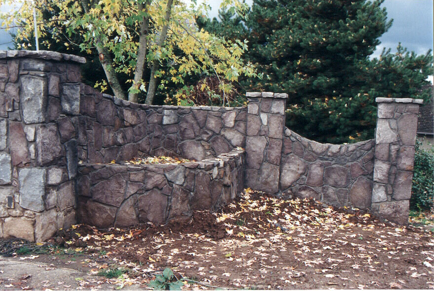 Castle Style Wall