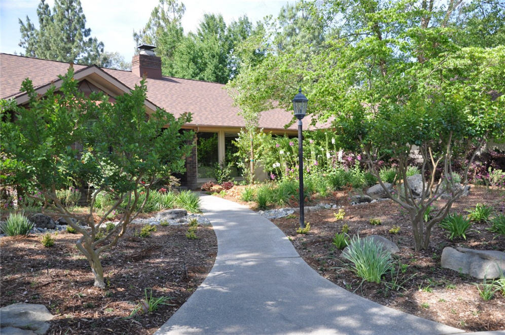 Mulched Garden